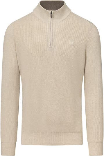 State Of Art Half Zip Trui Ecru maat Maat 52/54 (L) Heren, Kleding | Heren, Truien en Vesten, State of Art, Maat 52/54 (L), Verzenden