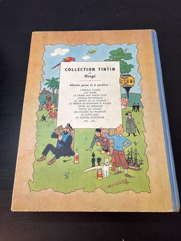 Tintin T10 - LÉtoile mystérieuse (B1) - C - 1 Album -, Nieuw