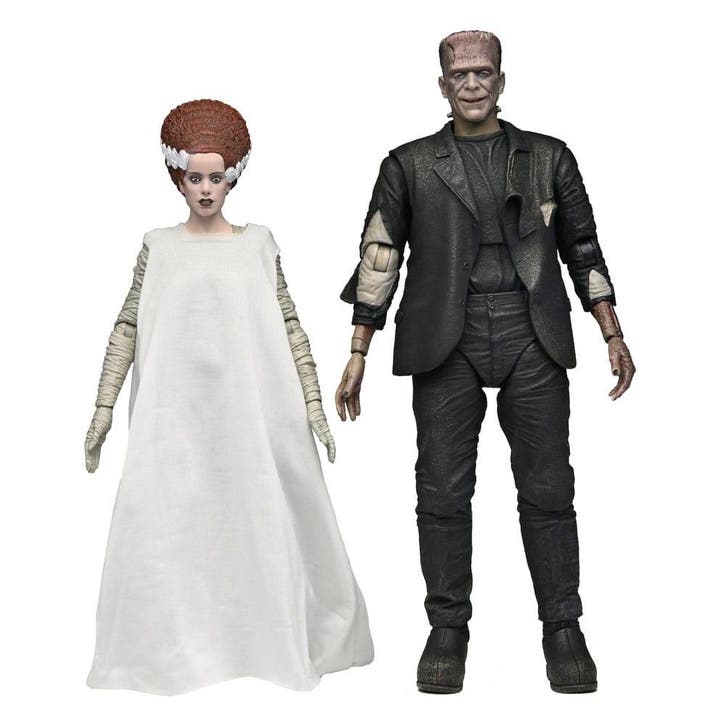 Universal Monsters Action Figures 2-Pack Bride of Frankenste, Collections, Cinéma & Télévision, Enlèvement ou Envoi