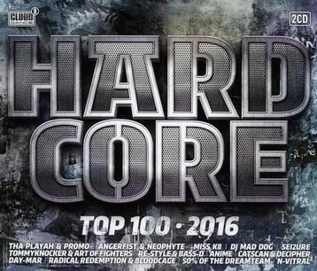 Hardcore Top 100 - 2016 (2CD), Verzenden, Nieuw in verpakking