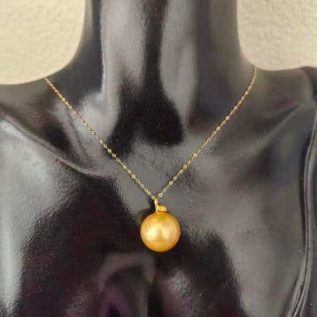 Zonder minimumprijs - Halsketting - 18 karaat Geel goud, Handtassen en Accessoires, Nieuw