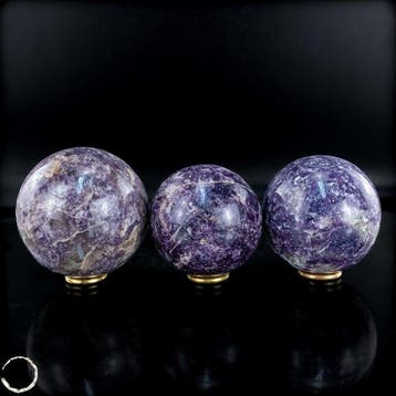 Unicorn Stone Kugel-Set – Drie fascinerende sferen in