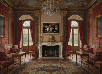 European School (XX) - Flemish Still Life with Poodle - XL