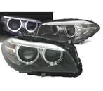 PHARES BMW F10 F11 10-13 XENON ANGEL EYES LED FOND NOIR, Auto-onderdelen, Verlichting, Verzenden, Nieuw