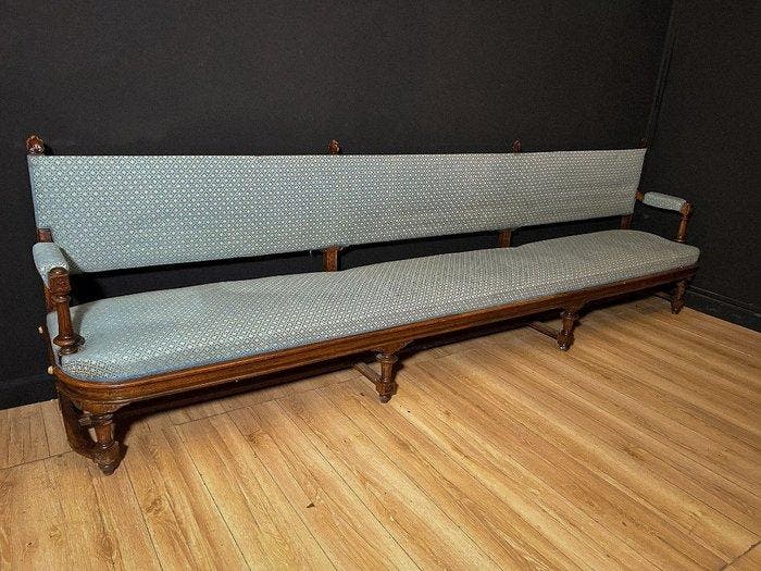 Sofa - Walnoot - Panca Umbertino, Antiek en Kunst, Antiek | Overige Antiek