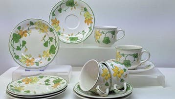 Villeroy & Boch - Service à thé et café (12) - Geranium -