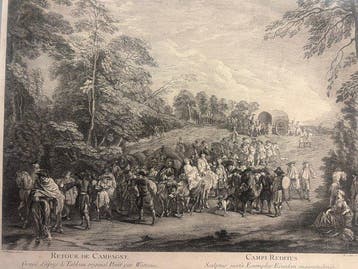 Jean-Antoine Watteau (1684–1721), after - Retour de Campagne