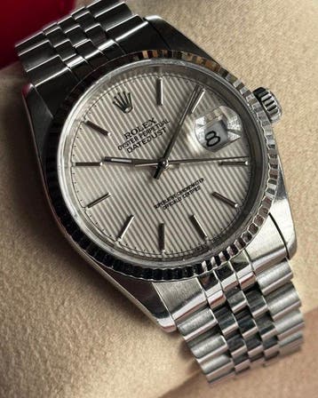 Rolex - Datejust - Tapestry Dial - 16234 - Heren - 1996, Nieuw