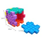 Pop It - Fidget Anti Stress Speelgoed Bubble Toy Siliconen, Verzenden, Nieuw