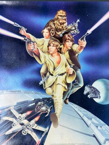 20th Century Fox - Star Wars Vintage Original Poster (1978), Nieuw