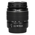 Canon EF-S 18-55mm f/3.5-5.6 III met garantie, Ophalen of Verzenden, Gebruikt