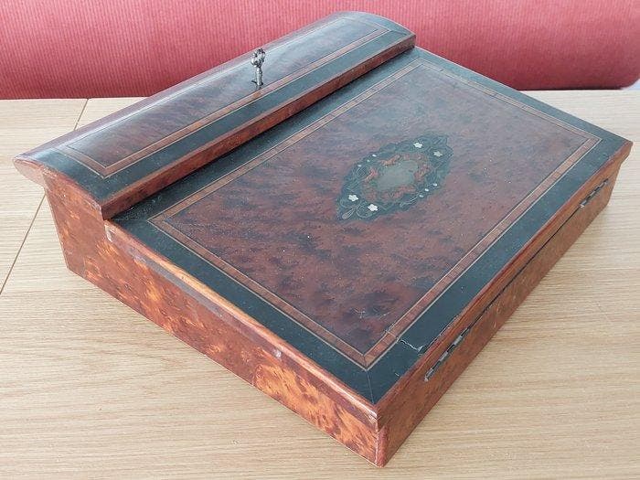 Écritoire - Bois, Antiquités & Art, Antiquités | Autres Antiquités