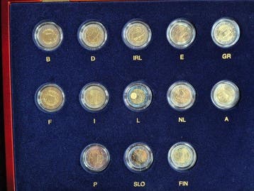 Europa. 2 Euro 2007 Verdrag van Rome (13 munten + box)