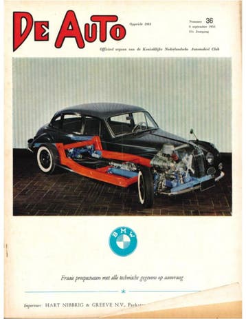 1956 DE AUTO MAGAZINE 36 NEDERLANDS, Nieuw