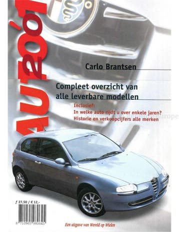 2001 AUTO YEARBOOK  NEDERLANDS, Ophalen of Verzenden