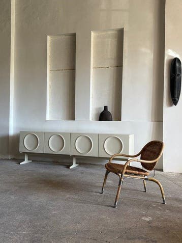 IKEA - Mats Theselius - Fauteuil - Näton - Rattan, Bamboe,