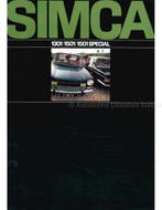 1970 SIMCA 1301 | 1501 BROCHURE NEDERLANDS