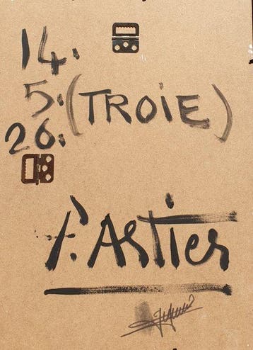 Pascal Astier - Tryptique guerre de Troie