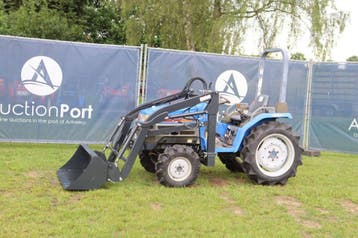 Veiling: Minitractor Iseki Sial 193 Diesel met Voorlader, Ophalen, Nieuw