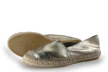 Manfield Espadrilles in maat 41 Zilver, Vêtements | Femmes, Verzenden, Espadrilles