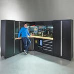 Datona Werkplaatsinrichting PREMIUM met eiken werkblad 560, Ophalen of Verzenden