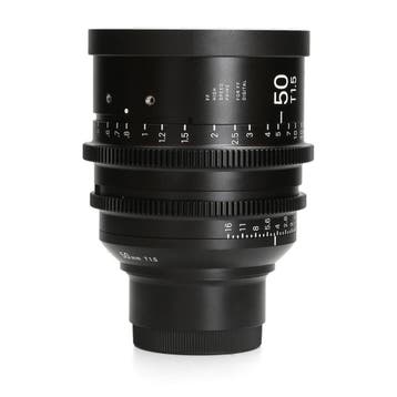 Sigma 50mm T1.5 FF Cine High Speed Prime - Sony E, Ophalen of Verzenden