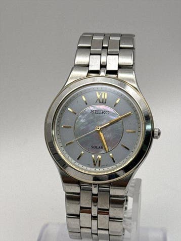 Seiko - Seiko Solar - Sans prix de réserve - V181-0AY0 -, Bijoux, Sacs & Beauté