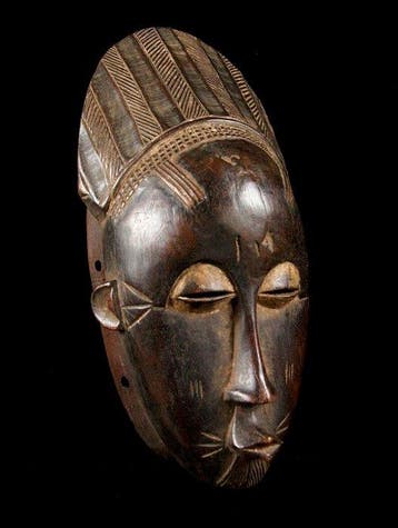 masker - Baule - Ivoorkust