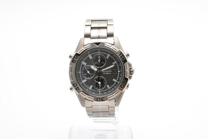 Seiko - Chronograph - Zonder minimumprijs - 7T32-7H40 -, Bijoux, Sacs & Beauté, Montres | Anciennes | Antiquités