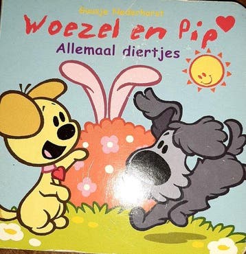 Allemaal diertjes / Woezel en Pip kartonnen boekjes, Boeken, Verzenden, Zo goed als nieuw, Guusje Nederhorst