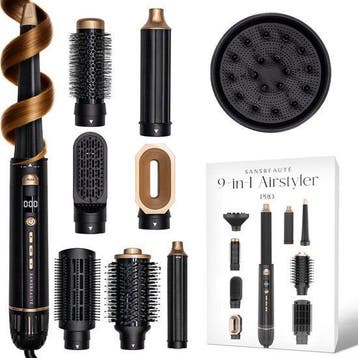 2dekans | Sansbeauté® 9-in-1 Airstyler met Diffuser -, Ophalen of Verzenden