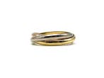 Cartier - Ring - Trinity - 18 karaat Witgoud, Geel goud,, Nieuw