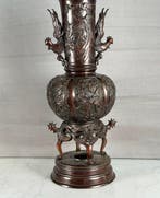 Vaas - Brons - Japan - Meiji periode (1868-1912) - Bronzen