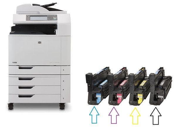 HP - HP Huismerk Set Drums SD6040 Black,yellow,cyaan,, Computers en Software, Printerbenodigdheden, Toner, Nieuw, Ophalen of Verzenden