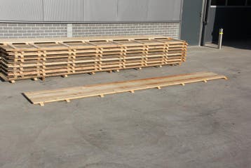 Te koop refurbished vlondervlonder 2,3 en 4 meter, Tuin en Terras, Ophalen of Verzenden, Gebruikt, Hout