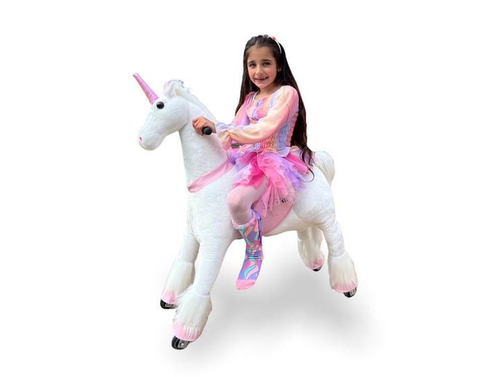 MY PONY, rijdend speelgoed unicorn van ROLLZONE ®4 - 10 jaar, Kinderen en Baby's, Speelgoed | My Little Pony, Nieuw, Ophalen of Verzenden