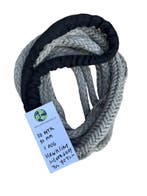 Hawk-Line Silver Grey Touw HMPE 10MTR 30MM 75Ton 1 Beklee..., Verzenden