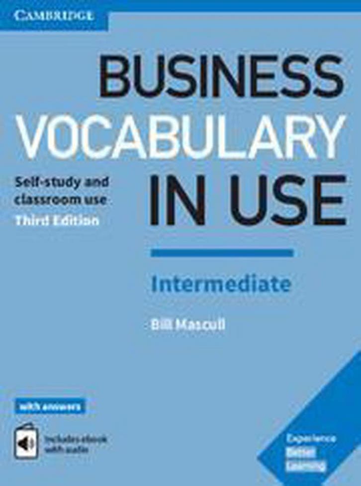 Business Vocabulary in Use - Int with answers and enhanced e, Livres, Langue | Anglais, Envoi