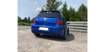 FOX VW Golf IV R32 einddemper uitgang rechts/links - 1x100 t, Auto-onderdelen, Uitlaatsystemen, Verzenden, Nieuw
