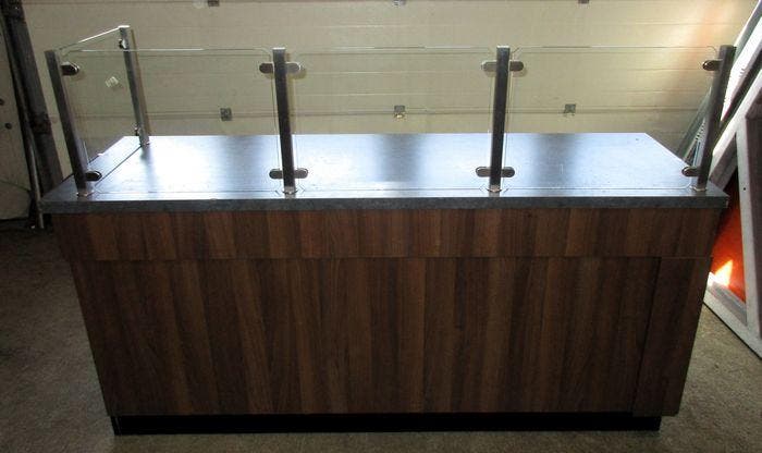 Balie, Verkoopbalie, B192 x D60 x H90cm, Articles professionnels, Aménagement de Bureau & Magasin | Mobilier de bureau & Aménagement