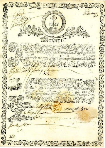 Italië. Ducato 1809 - Banco de’ Poveri – Antico