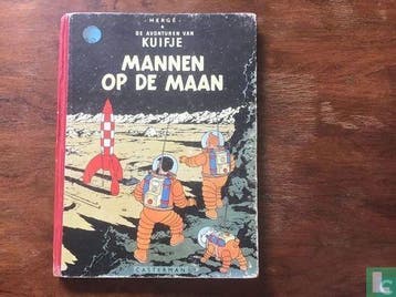 Kuifje - Mannen op de maan - 1954, Verzenden, Remi, Georges.