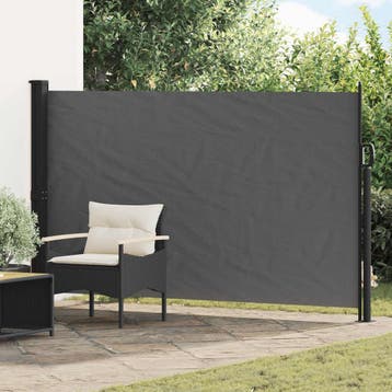 vidaXL Uittrekbaar Zijscherm 300 x 170 cm Polyester, Tuin en Terras, Verzenden, Nieuw