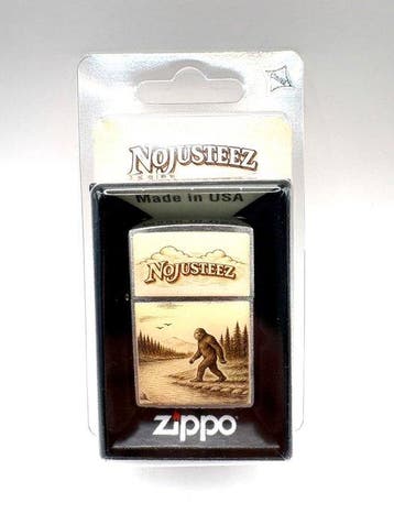 Zippo - Zippo Nojusteez x Tom’s Exclusives Scrimshaw Bigfoot, Nieuw