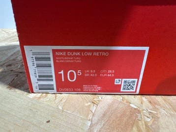 Nike - Dunk Low - Sneakers - Maat: EU 44.5 - Nieuw met tags