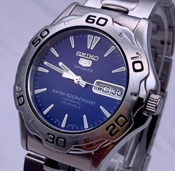 Seiko - Seiko 5 Automatic Day-Date - Zonder minimumprijs -