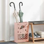 vidaXL Opslaghaak & Rek Roze 28 x 12 x 41 cm Staal, Huis en Inrichting, Verzenden, Nieuw