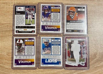 2025 Panini Score JL Skinner Carte dédicacée, Carte Rookie,, Nieuw