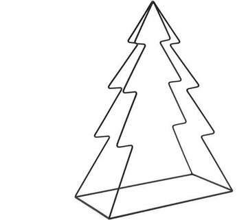 Metalen Frame Kerstboom 3D 35x18x46 cm