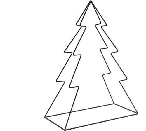 Metalen Frame Kerstboom 3D 35x18x46 cm, Hobby en Vrije tijd, Knutselen, Nieuw